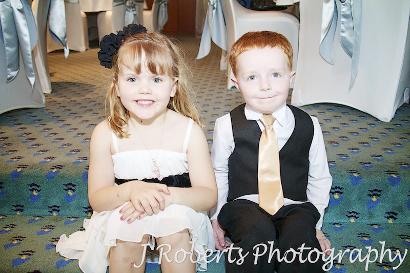 Kids at weddings - wedding photography sydney